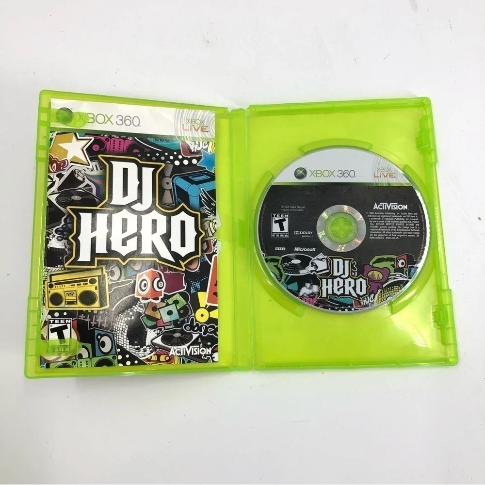XBOX 360 Game DJ Hero Video Game